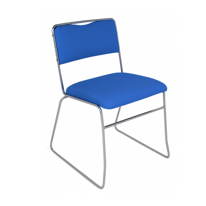 SILLA DE VISITA CONVENCIONES CROMADA VC-700
