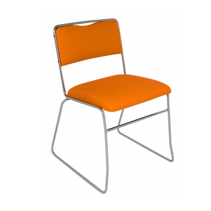 SILLA DE VISITA CONVENCIONES CROMADA VC-700