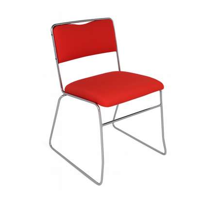 SILLA DE VISITA CONVENCIONES CROMADA VC-700