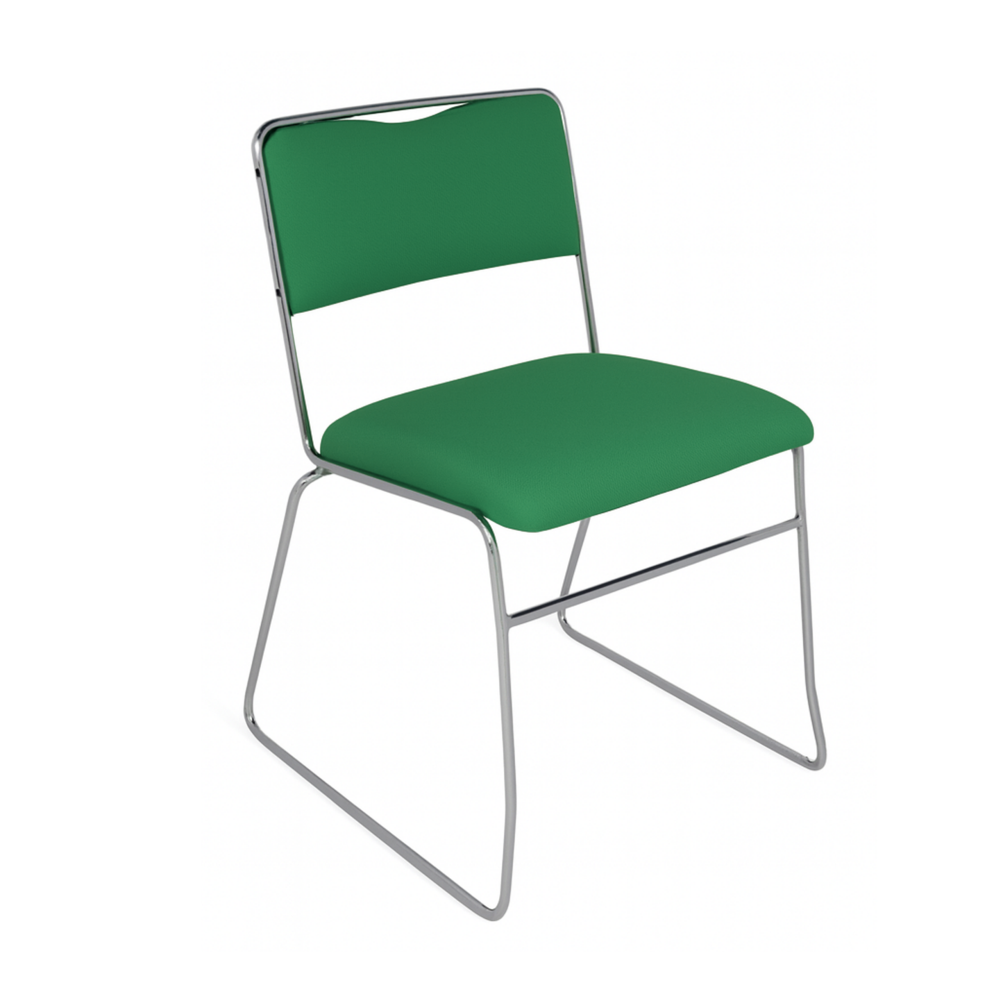 SILLA DE VISITA CONVENCIONES CROMADA VC-700