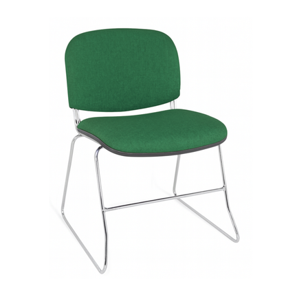 SILLA DE VISITA ISO CONVENCIONES CROMADA VIC-700