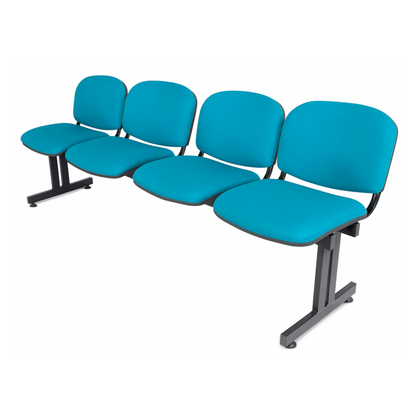 BANCA TANDEM ISO TAPIZADA 4 PLAZAS TI4-100