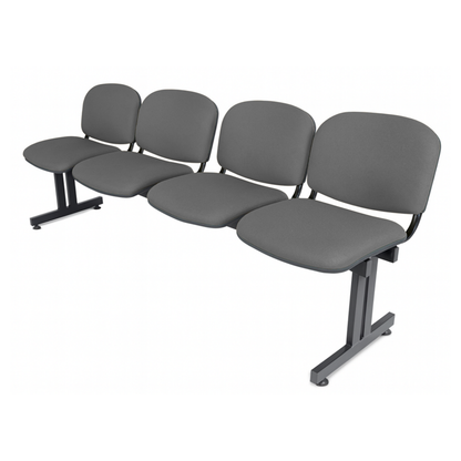 BANCA TANDEM ISO TAPIZADA 4 PLAZAS TI4-100
