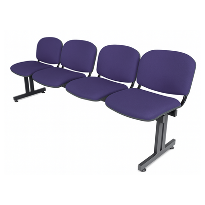 BANCA TANDEM ISO TAPIZADA 4 PLAZAS TI4-100