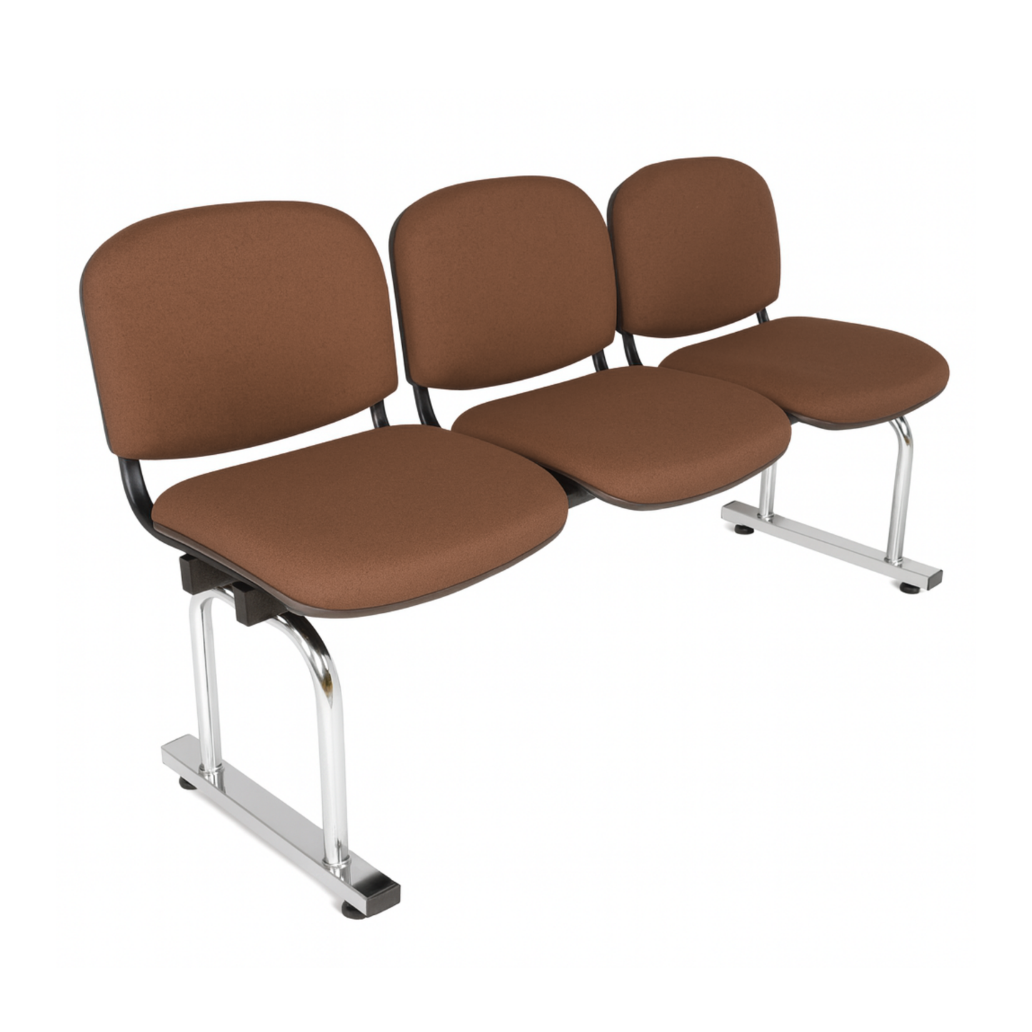 BANCA TANDEM ISO CROMADA 3 PLAZAS TC3-700