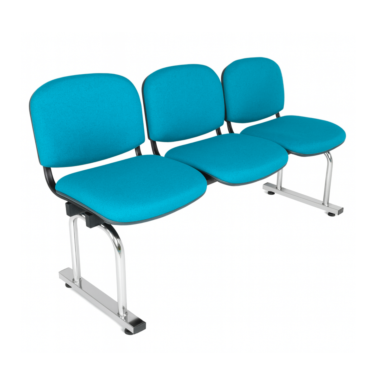 BANCA TANDEM ISO CROMADA 3 PLAZAS TC3-700