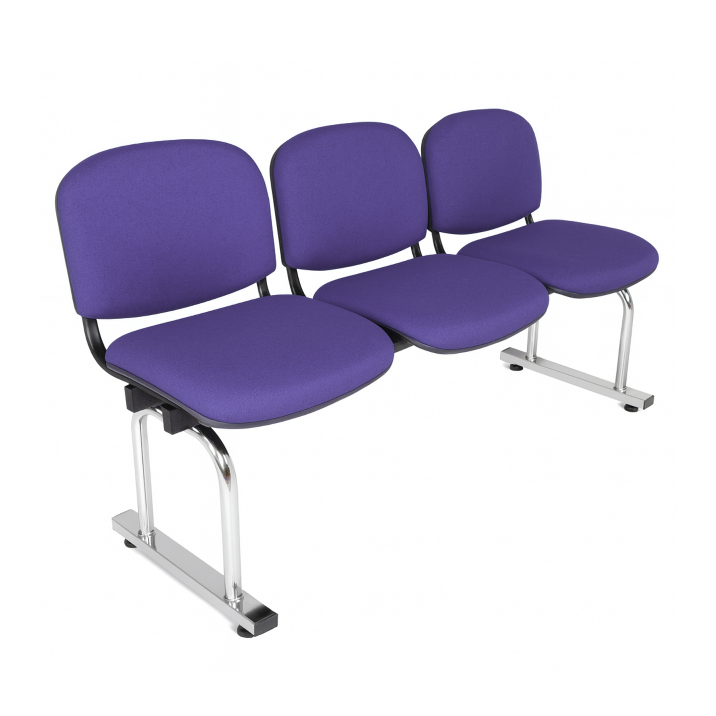 BANCA TANDEM ISO CROMADA 3 PLAZAS TC3-700