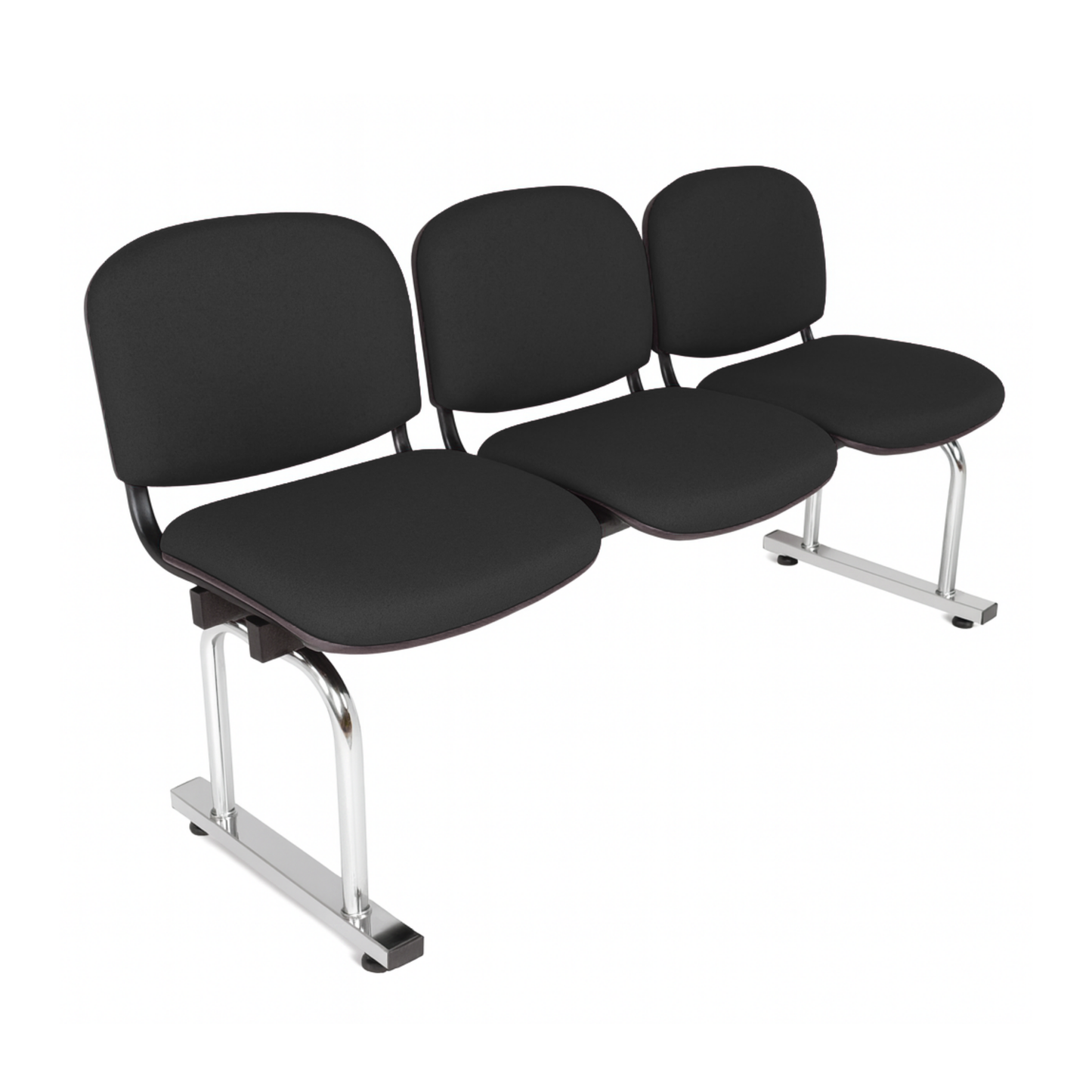 BANCA TANDEM ISO CROMADA 3 PLAZAS TC3-700