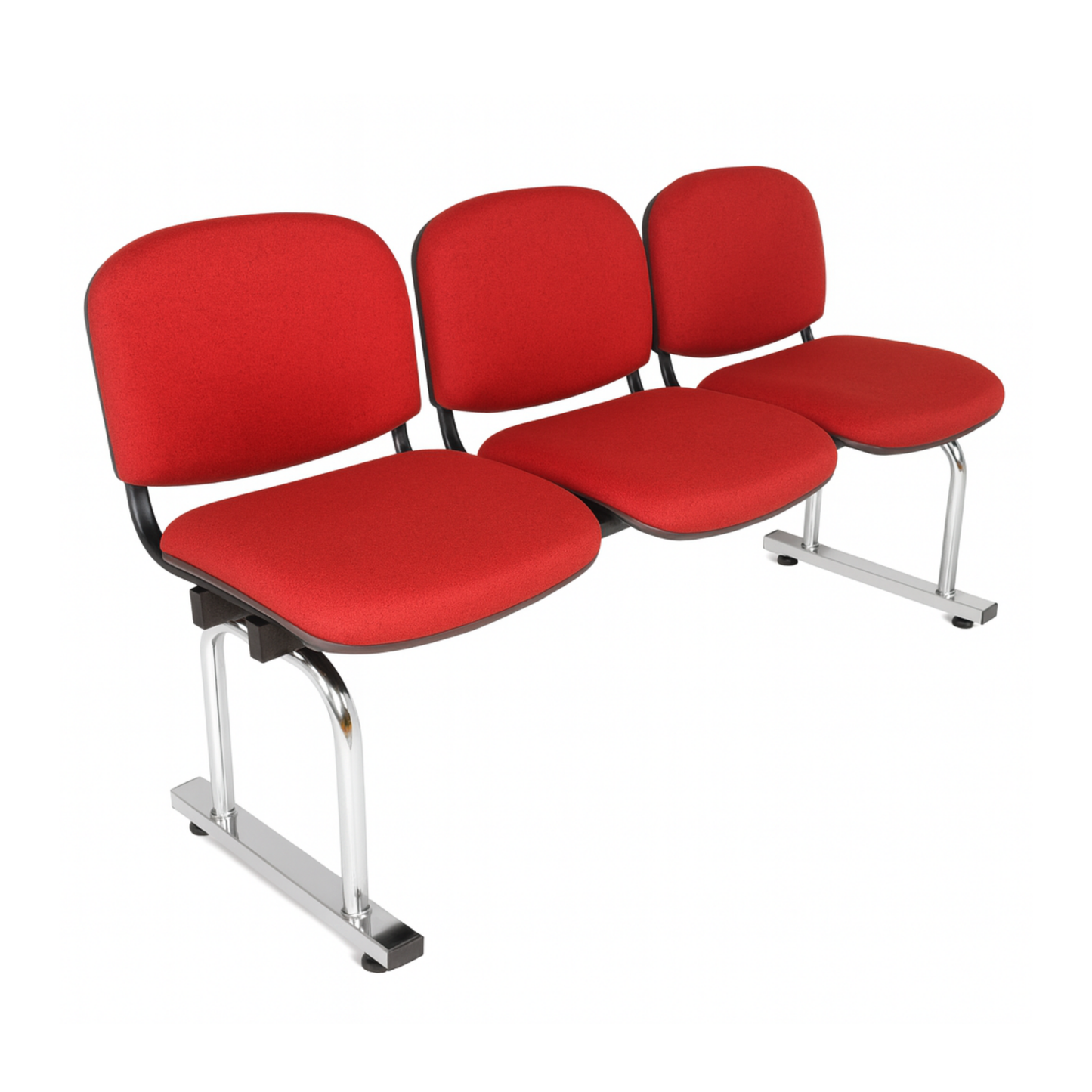 BANCA TANDEM ISO CROMADA 3 PLAZAS TC3-700