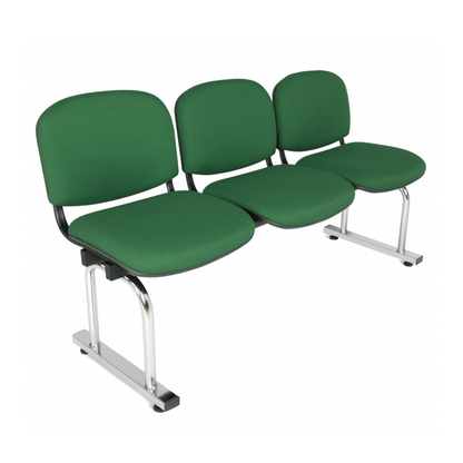 BANCA TANDEM ISO CROMADA 3 PLAZAS TC3-700