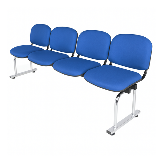 BANCA TANDEM ISO CROMADA 4 PLAZAS TC4-700