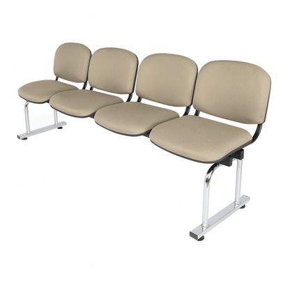 BANCA TANDEM ISO CROMADA 4 PLAZAS TC4-700