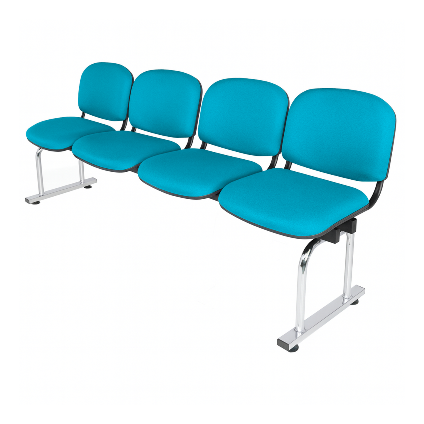 BANCA TANDEM ISO CROMADA 4 PLAZAS TC4-700
