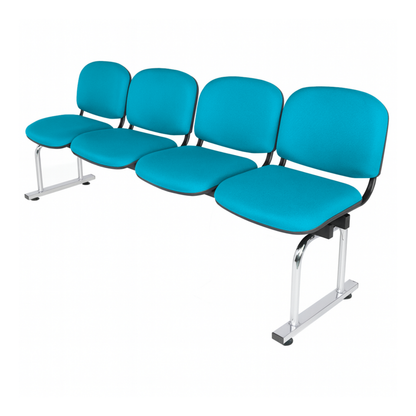 BANCA TANDEM ISO CROMADA 4 PLAZAS TC4-700