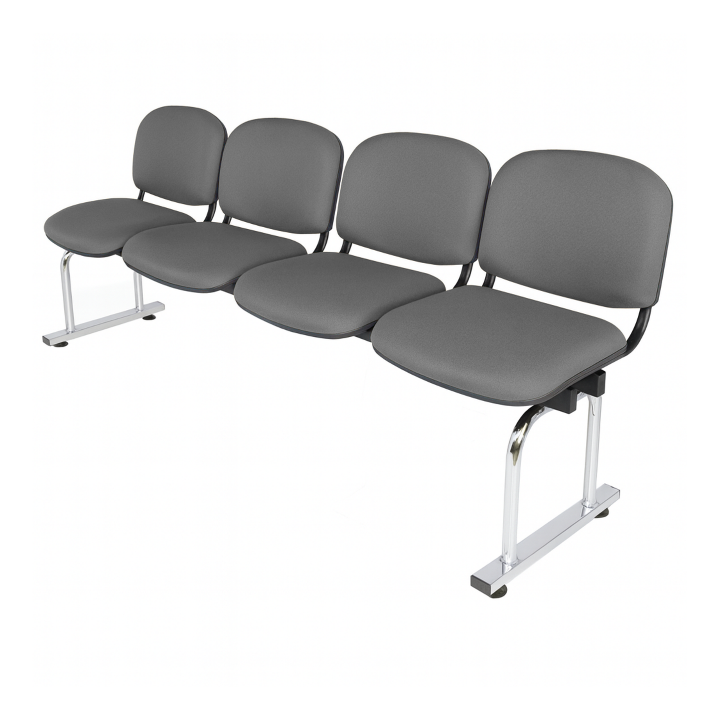 BANCA TANDEM ISO CROMADA 4 PLAZAS TC4-700