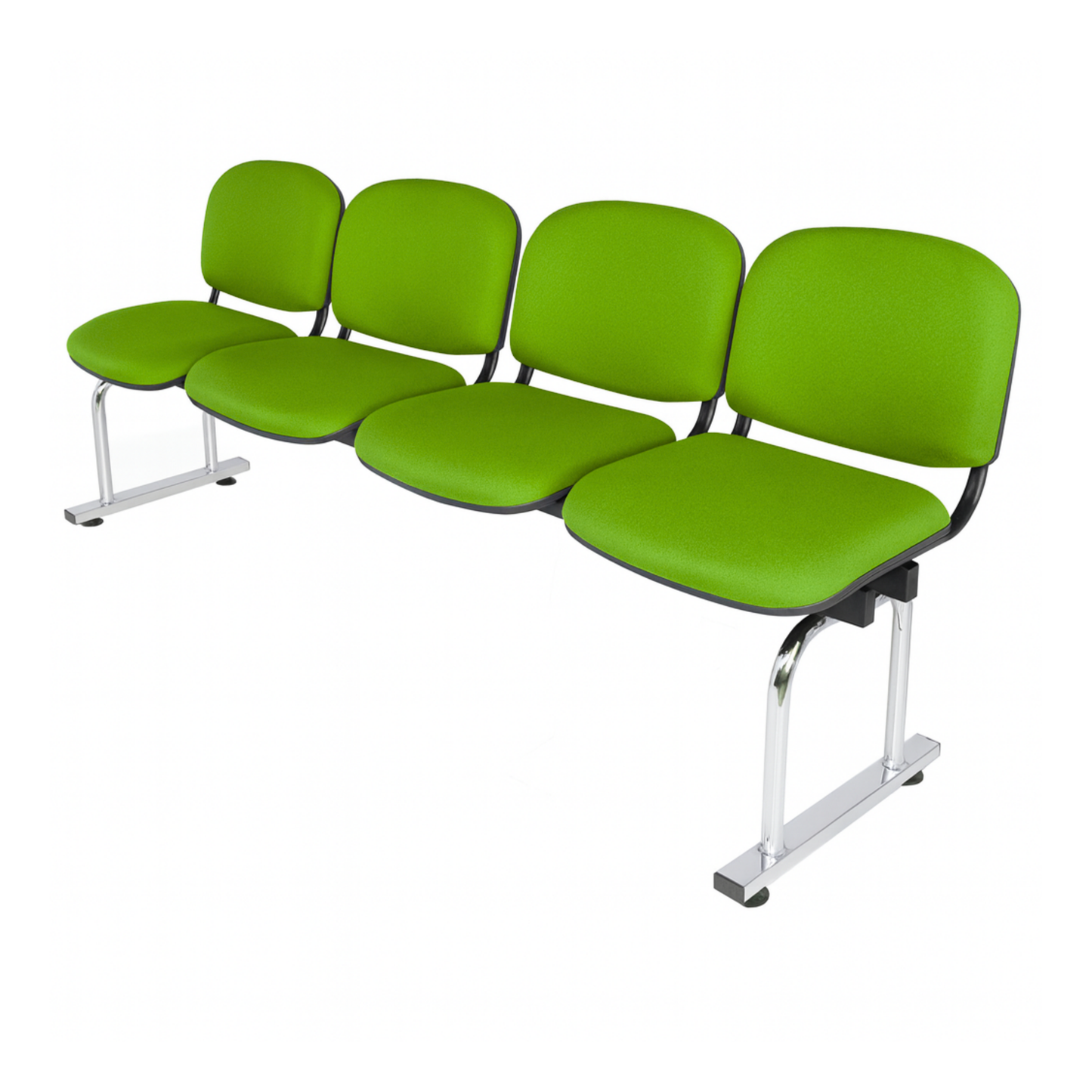BANCA TANDEM ISO CROMADA 4 PLAZAS TC4-700