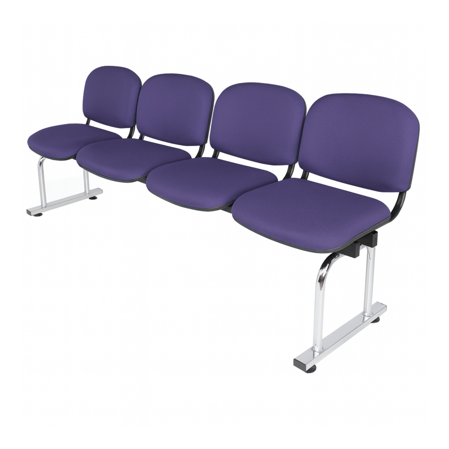 BANCA TANDEM ISO CROMADA 4 PLAZAS TC4-700