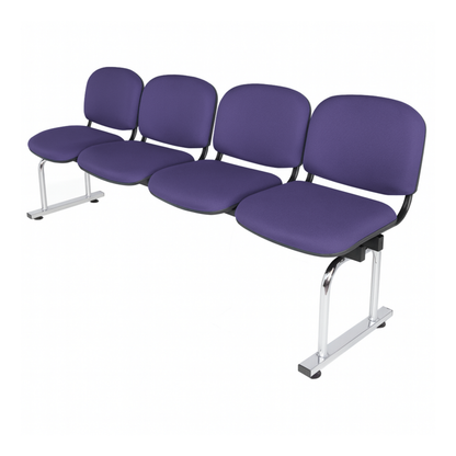 BANCA TANDEM ISO CROMADA 4 PLAZAS TC4-700