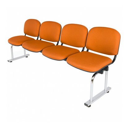 BANCA TANDEM ISO CROMADA 4 PLAZAS TC4-700
