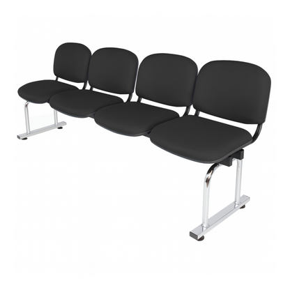 BANCA TANDEM ISO CROMADA 4 PLAZAS TC4-700
