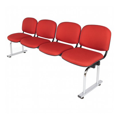 BANCA TANDEM ISO CROMADA 4 PLAZAS TC4-700