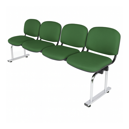 BANCA TANDEM ISO CROMADA 4 PLAZAS TC4-700
