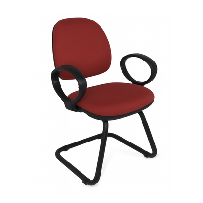 SILLA MIZAR TRINEO CON BRAZOS OMT-110