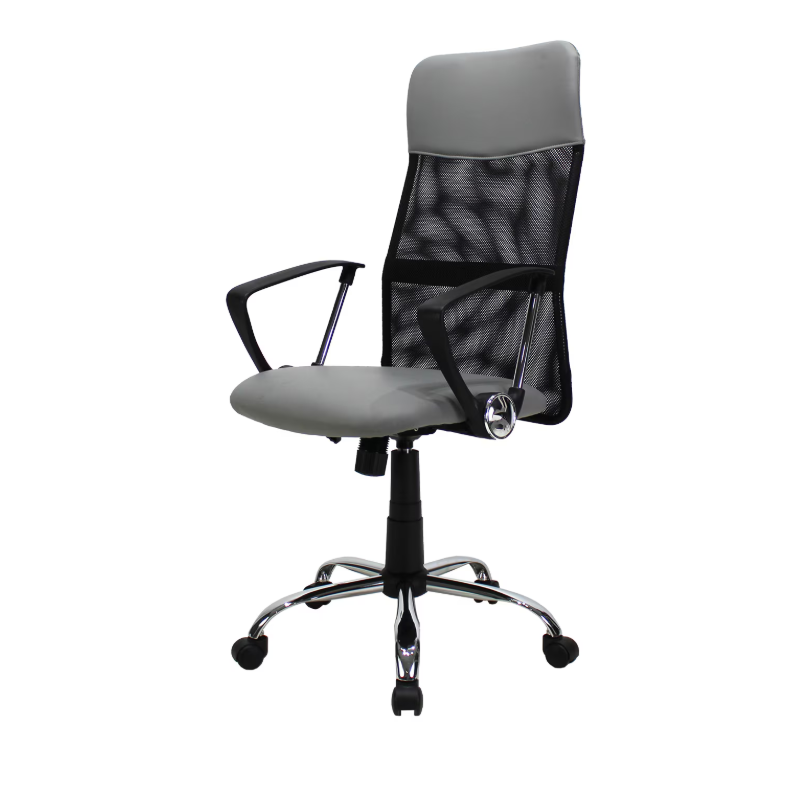 SILLA EJECUTIVA JM-2006A MESH GRIS