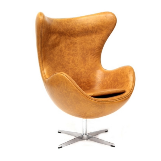 SILLÓN EGG EN PIEL