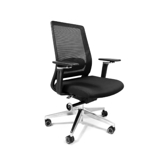 SILLA ALFA NEGRO EJECUTIVO
