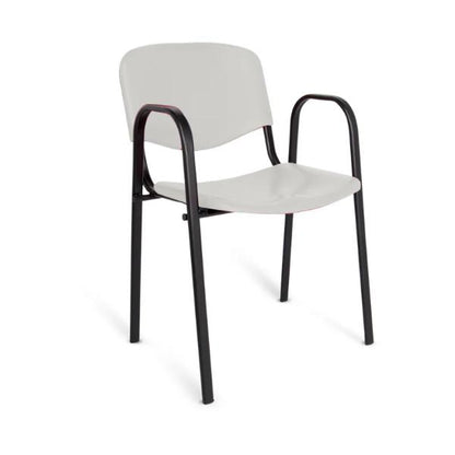 SILLA DE VISITA NOVA PINTADA CON BRAZOS VN-013