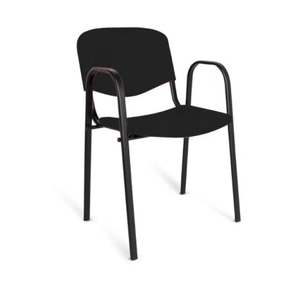 SILLA DE VISITA NOVA PINTADA CON BRAZOS VN-013