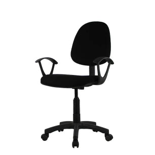 SILLA SECRETARIAL JM-009 NEGRO