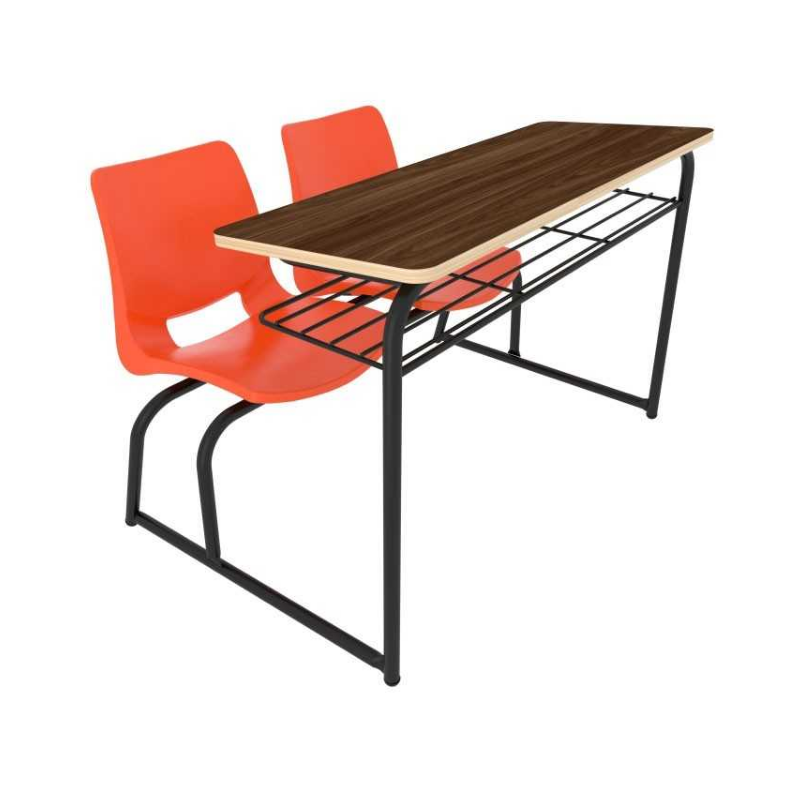 PUPITRE BINARIO EVO CUB. TRIPLAY C/LAM PLASTICO ADULTO BEA-305