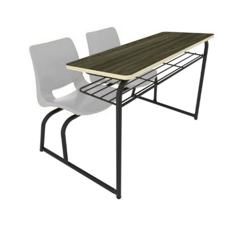PUPITRE BINARIO EVO CUB. TRIPLAY C/LAM PLASTICO ADULTO BEA-305