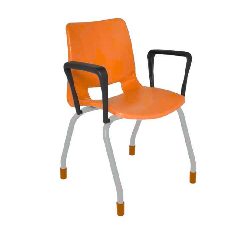 SILLA BOLD PINTADA CON BRAZOS EB-310