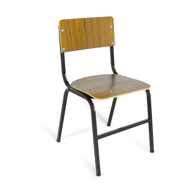SILLA DE TRIPLAY CON LAMINADO PLASTICO ET-005
