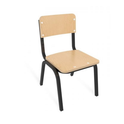 SILLA INFANTIL TRIPLAY CON LAMINADO PLASTICO IT-005