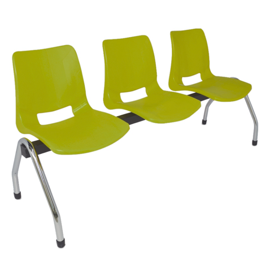TB2-503 BANCA BOLD CROMADA 3 PLAZAS