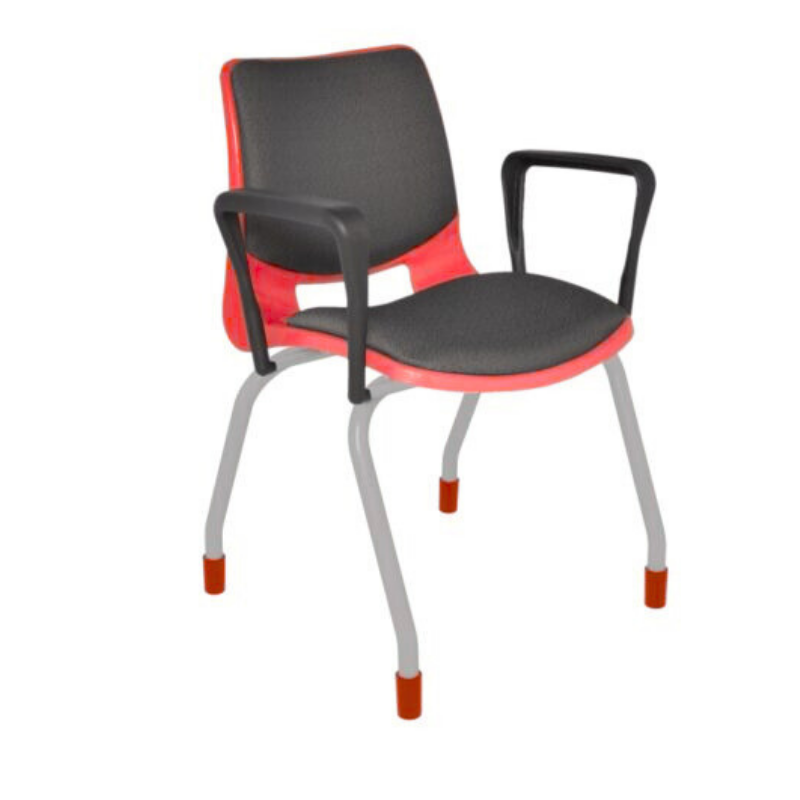 SILLA SECRETARIAL APILABLE BOLD CON BRAZOS PINTADA SBA-310