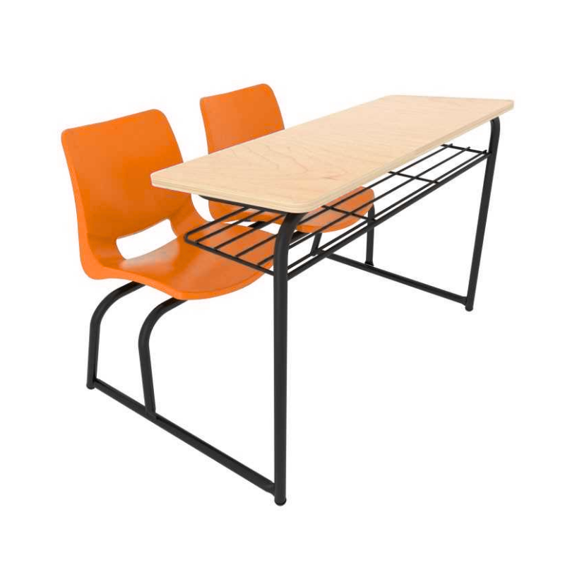 PUPITRE BINARIO EVO CUB. TRIPLAY BARNIZADO ADULTO BEA-304