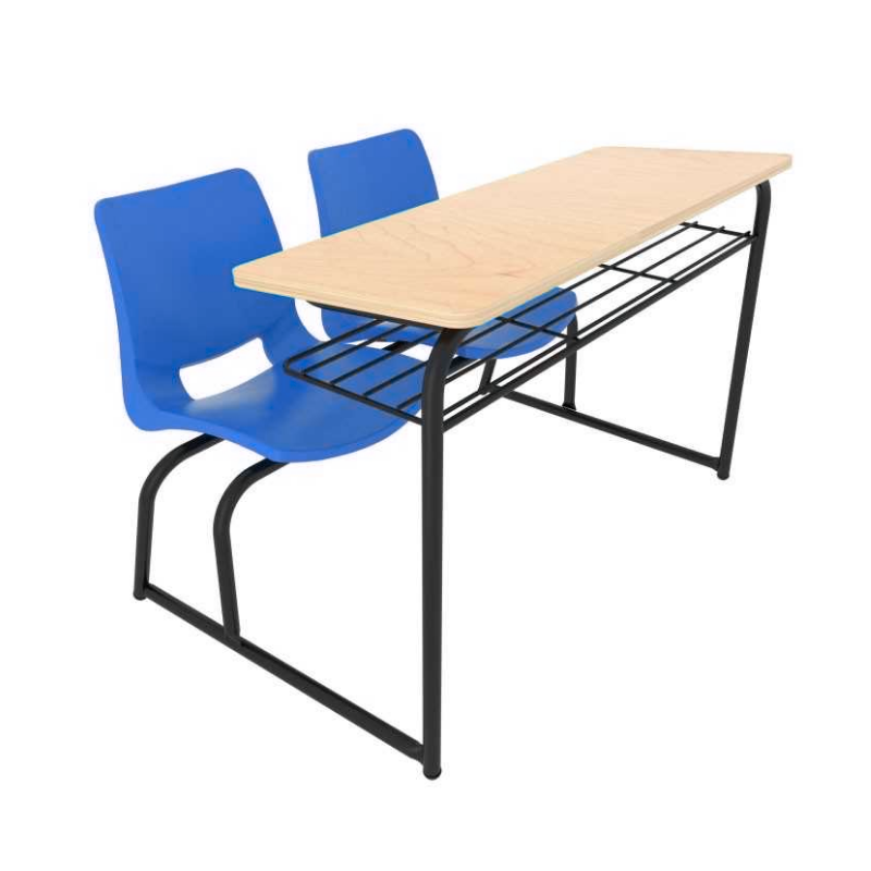 PUPITRE BINARIO EVO CUB. TRIPLAY BARNIZADO ADULTO BEA-304