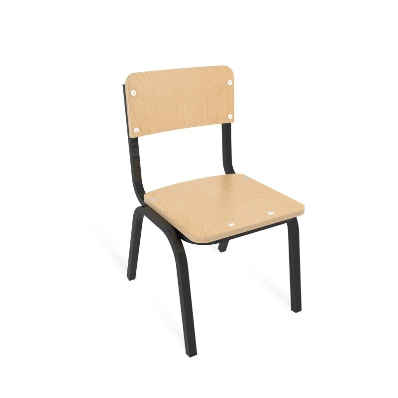 SILLA INFANTIL TRIPLAY BARNIZADO IT-004